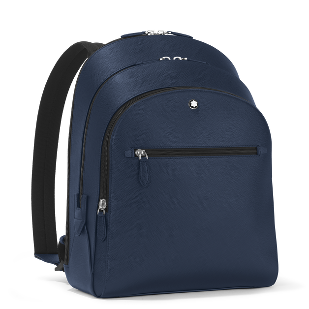 Medium Backpack with 3 Compartments in Sartorial Leather - 2
