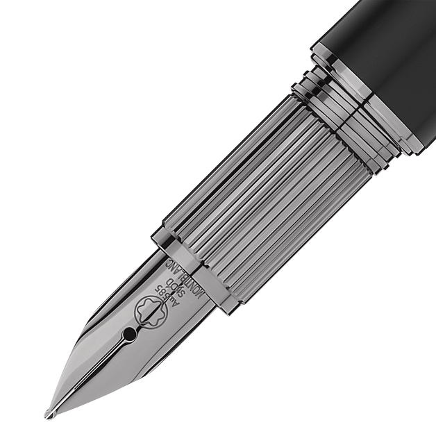 StarWalker UltraBlack Precious Resin Fountain Pen (F) - 3