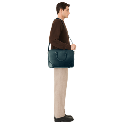 Medium Briefcase in Meisterstück Sfumato Leather