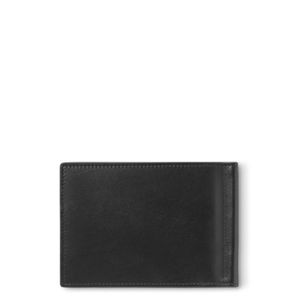 Meisterstück Cartera para 6 tarjetas con clip para billetes