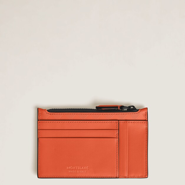 Card Holder 8cc with Zip in Extreme Leather - 2