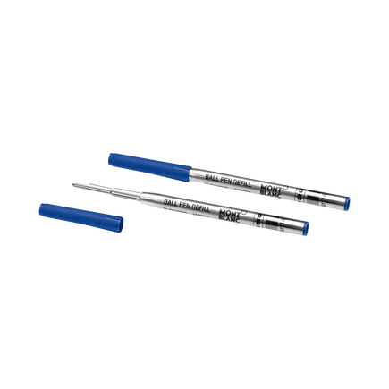 2 Ballpoint Refills, Royal Blue - Broad