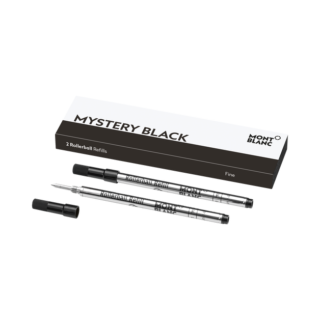 2 recambios para rollerball, Mystery Black (F) - 1