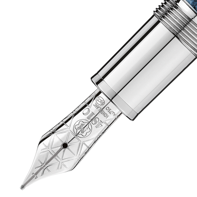 Meisterstück Solitaire Blue Hour LeGrand Fountain Pen - 5