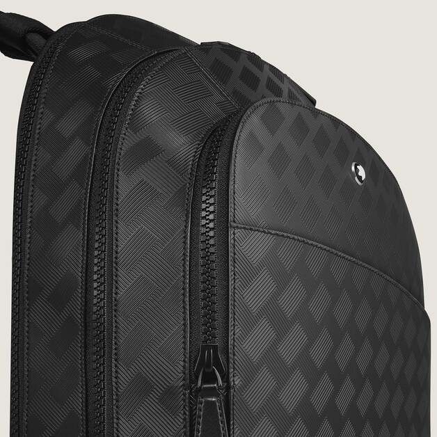 Large Backpack with 3 Compartments in Extreme Leather - 2