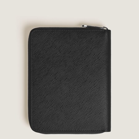 5-Pen Pouch with zip in Sartorial Leather