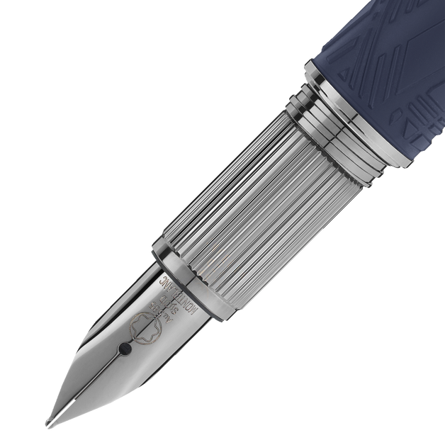 StarWalker SpaceBlue Dou&eacute; Fountain Pen - 3