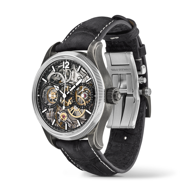 Montblanc 1858 The Unveiled Secret Minerva Monopusher Chronograph Limited Edition - 88 pièces - 4