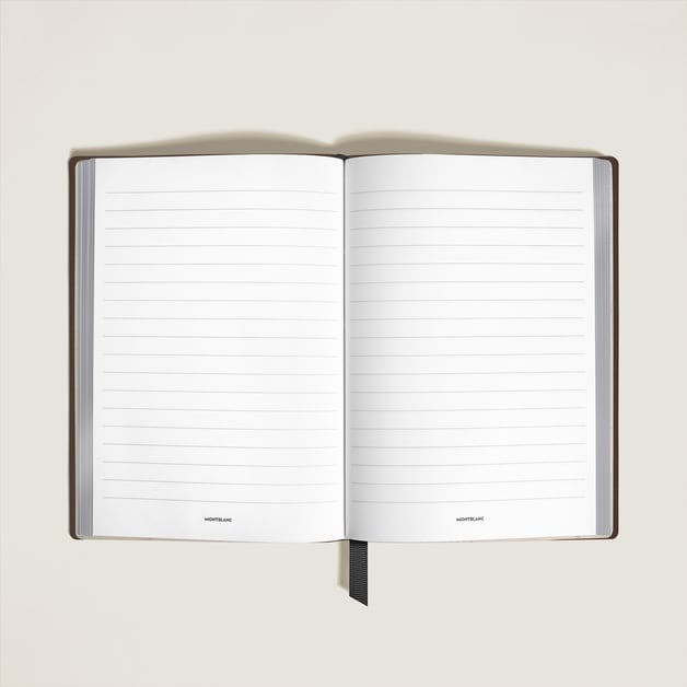 Medium Notebook in Grain Leather, Lined Pages - 2