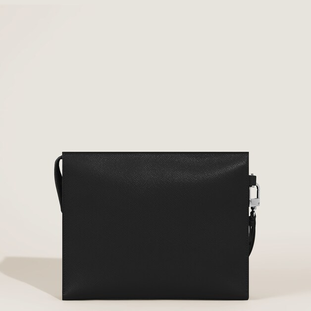 Clutch in Sartorial Leather - 4