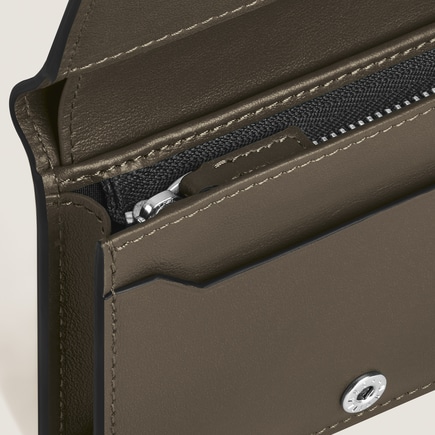 Nano Continental Wallet in Corteccia Sfumato Leather