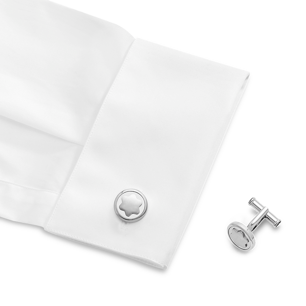 Star Cufflinks with Resin Inlay - 2