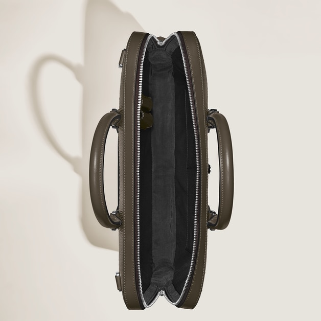 Thin Briefcase in Corteccia Sfumato Leather - 8