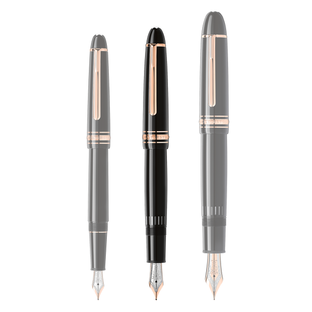 Meisterstück LeGrand chapado en oro rosa Pluma estilográfica - 8