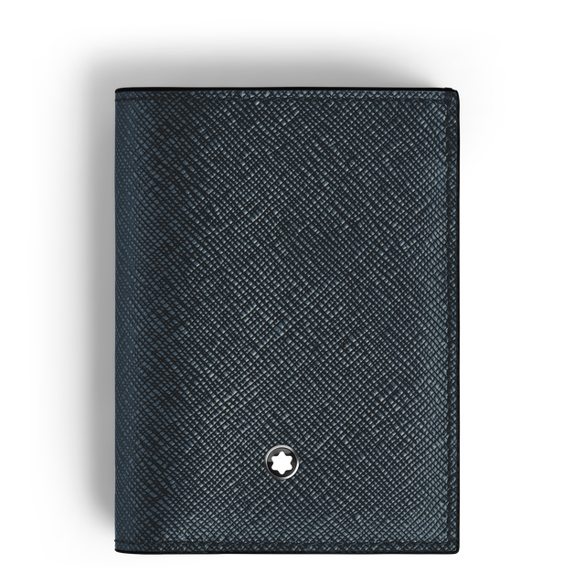 MONTBLANC サルトリアル ミニウォレット 4CC ミニ ウォレット 4cc サルトリアルレザー - レザー - ツイード