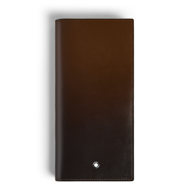 Long Wallet 14cc with Zip in Meisterstück Sfumato Leather - 1