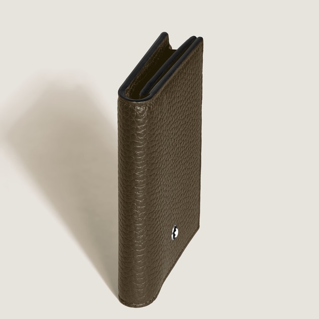 Tarjetero para 4&nbsp;Tarjetas de Piel Grain - 5