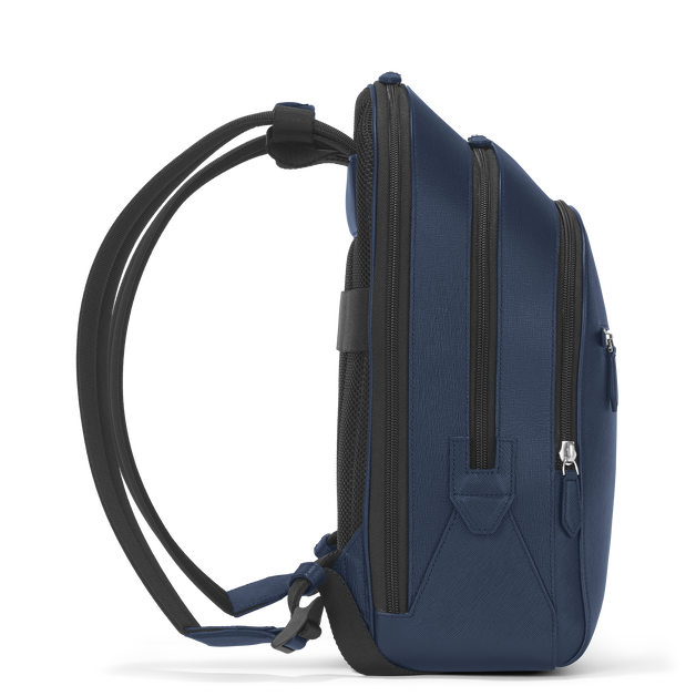 Mochila Mediana con 3 Compartimentos de Piel Sartorial - 4