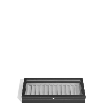 Sammlerbox f&uuml;r 12 Schreibger&auml;te aus lackiertem Holz