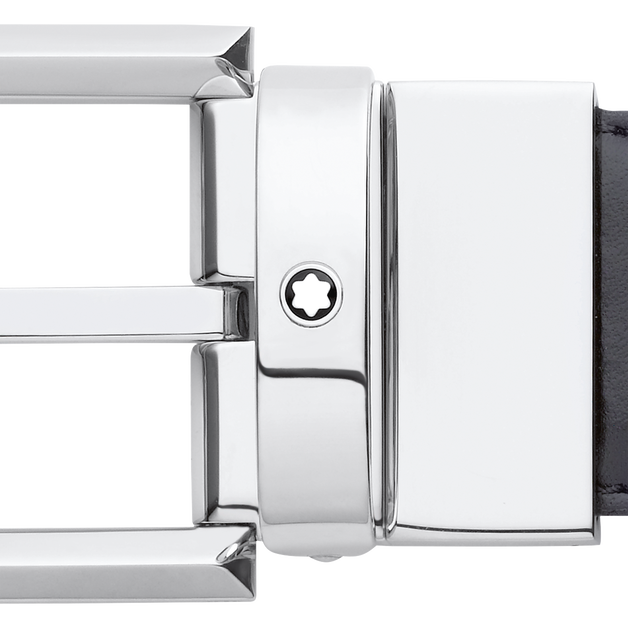 Cintur&oacute;n Reversible de Piel de 30&nbsp;mm con Hebilla Horseshoe - 3