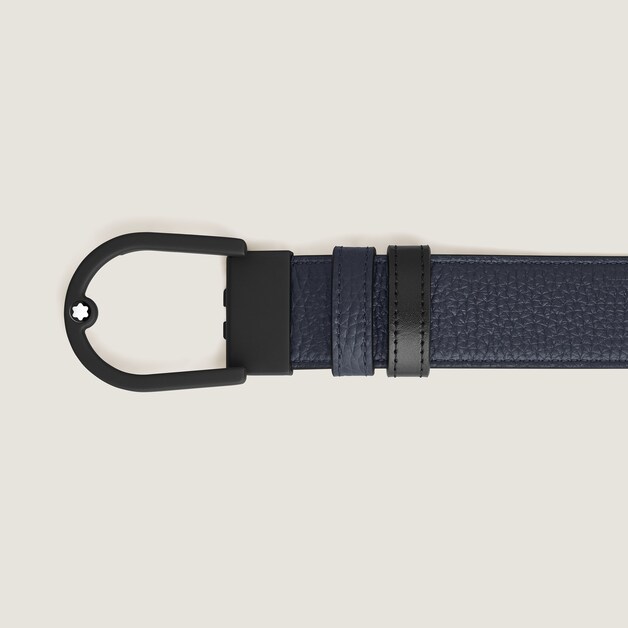Horseshoe 35 mm Reversible Belt in Grain Leather - 3