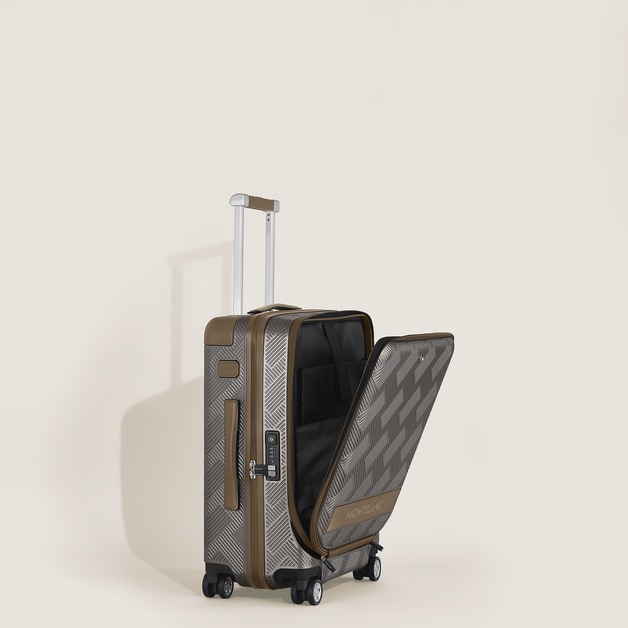 #MY4810 Cabin Suitcase with Front Pocket - 9