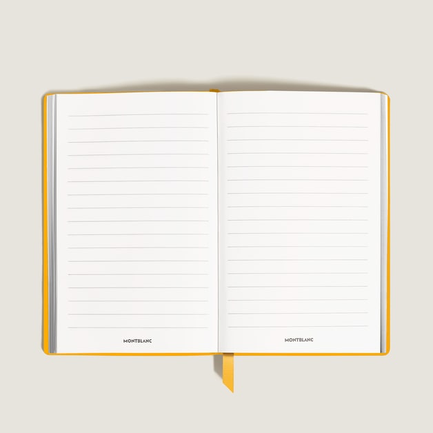 Großes Notizbuch aus Sartorial Leder, Linierte Seiten - 2