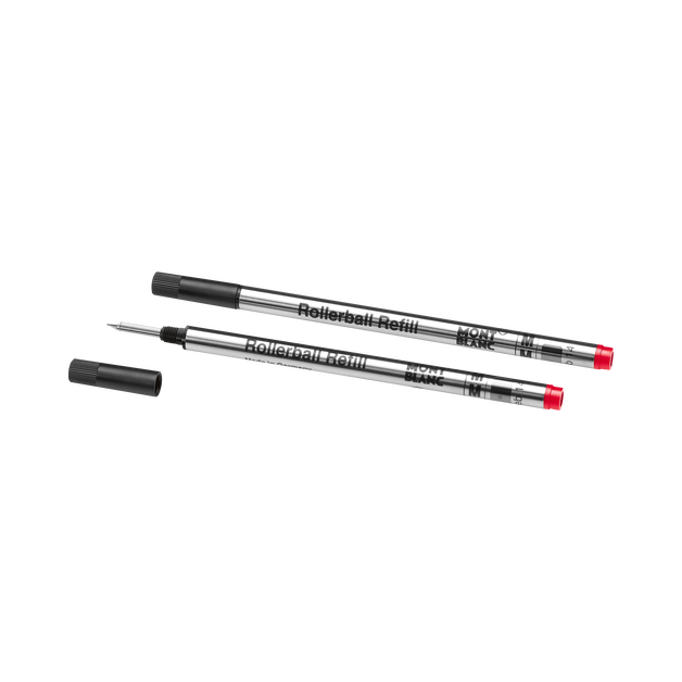 2 recharges pour rollerball (M), rouge modène - 2