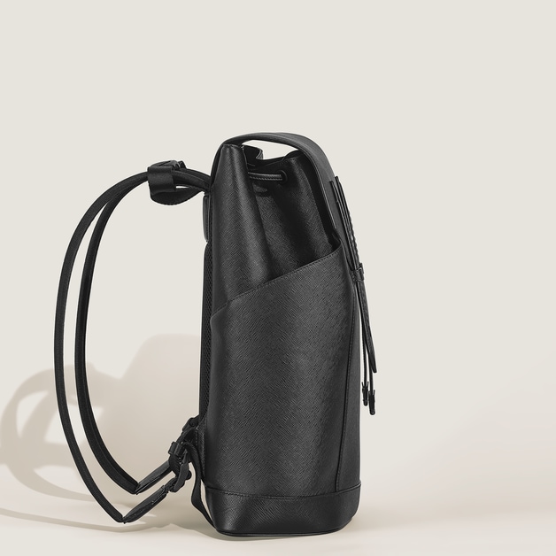 Medium Backpack in Sartorial Leather - 5