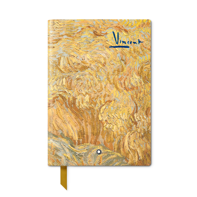 Notebook #146 small, Homage to Vincent Van Gogh, Yellow - Lined - 1