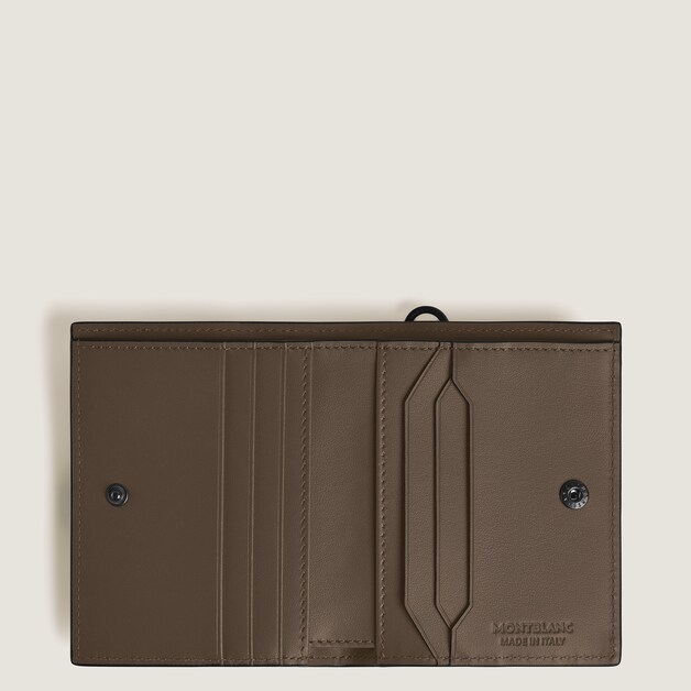 Compact Wallet 6cc in Extreme Leather - 5