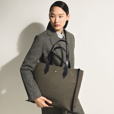 Tote Bag in 4810 Jaquard