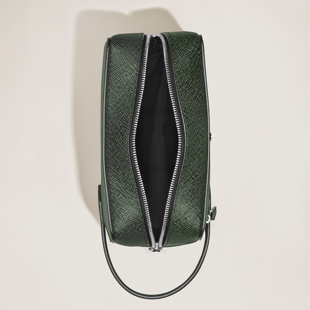 Trousse de Toilette en Cuir Sartorial - 6