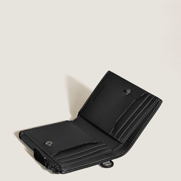 Mini Portefeuille Vertical 6cc en Cuir Extreme - 6