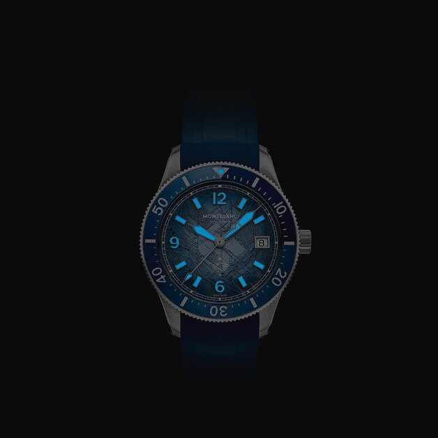 冰川系列潜水无氧腕表 冰晶蓝特别款 - 6