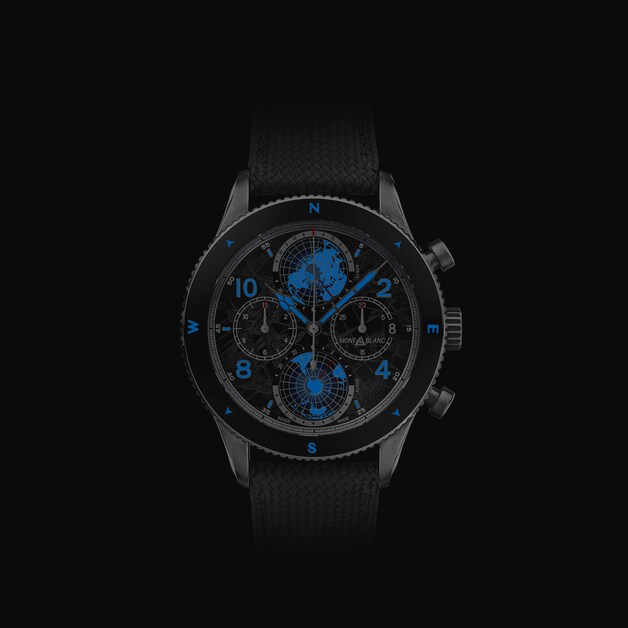 Montblanc 1858 Geosphere Chronograph 0 Oxygen The 8000 Limited Edition - 290 pieces - 7