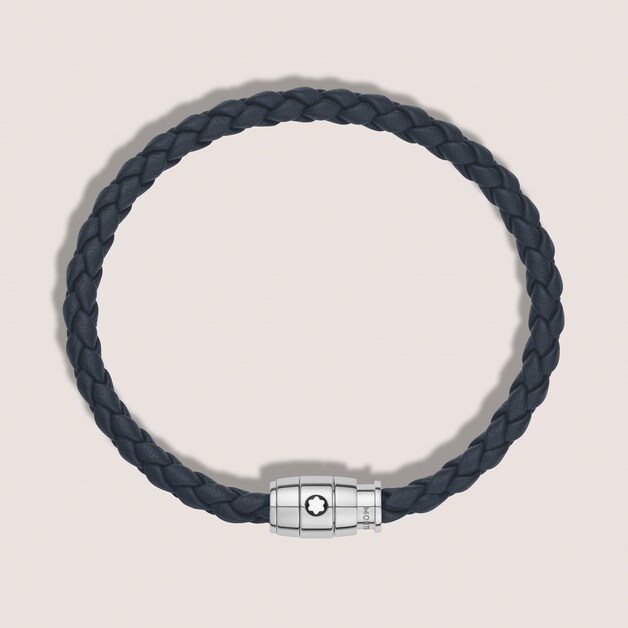 Bracelet Small, Soft Leather, Avio Blue - 3