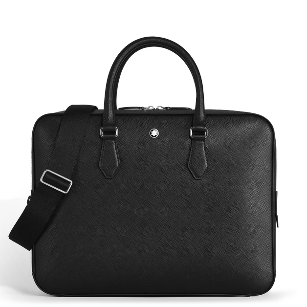 Medium Briefcase in Sartorial Leather - 1