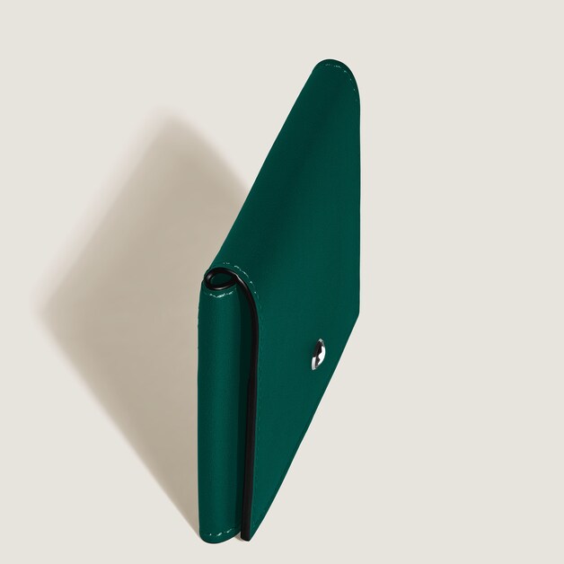 Porte-Cartes Trois Volets 4cc en Cuir Soft - 4