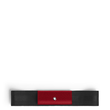 1-Pen Loop with Elastic Band in Sartorial Leather