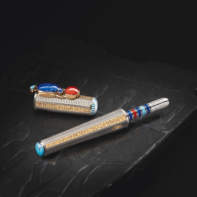 Montblanc Heritage Egyptomania A Revival of Ancient Egyptian Treasures Limited Edition 72 Fountain Pen - 5