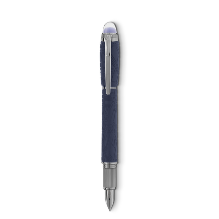 Starwalker Space Blue Resin Fountain Pen (F)