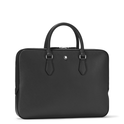 Thin Briefcase in Sartorial Leather