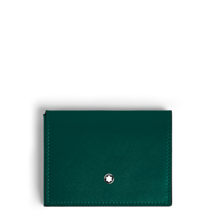 Dreifach gefaltetes Kartenetui 4 cc aus Soft Leder