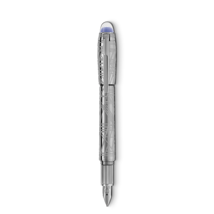 Starwalker Space Blue Metal Fountain Pen