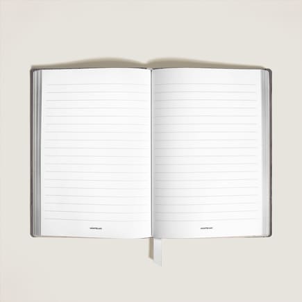 Medium Notebook in Corteccia Leather, Lined Pages