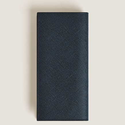 Long Wallet 14cc with Zip in Sartorial Leather