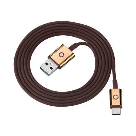 Jeu de câbles marron pour casque Montblanc MB 01