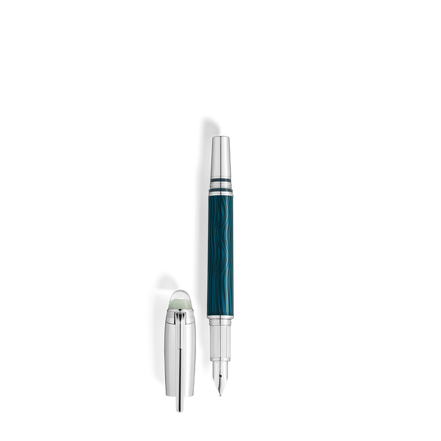 StarWalker PolarGreen Metal Fountain Pen - 12