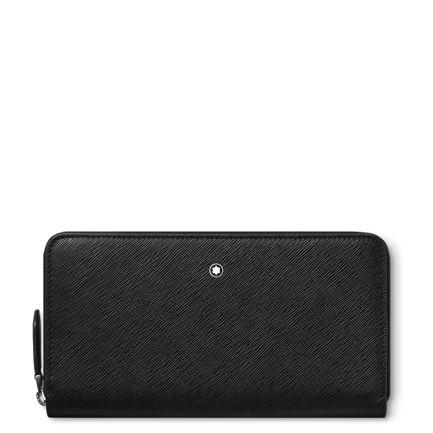 Portefeuille 12cc avec zip circulaire Sartorial - 1
